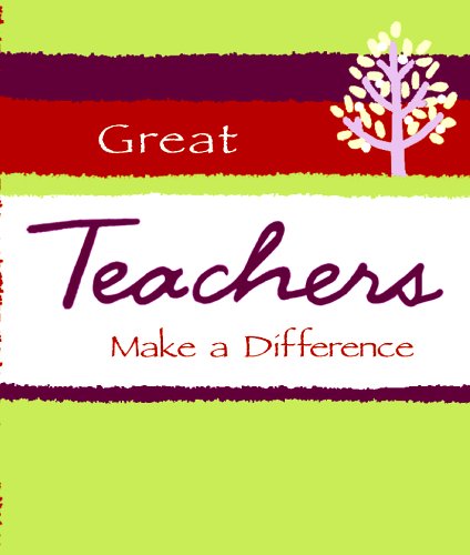 Beispielbild fr Great Teachers Make a Difference (Little Bit Of.) zum Verkauf von Wonder Book