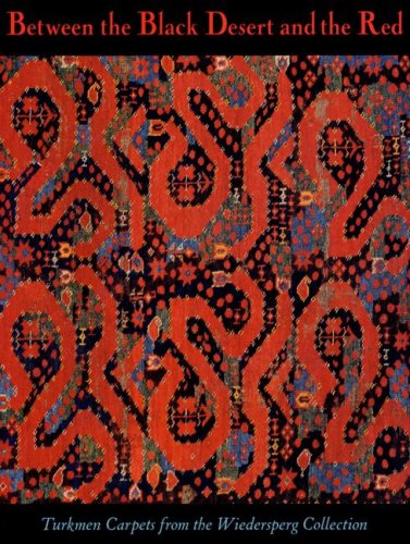 Imagen de archivo de Between the Black Desert and the Red: Turkmen Carpets from the Wiederspeg Collection a la venta por ThriftBooks-Dallas