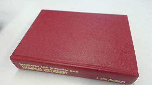 Beispielbild fr Dianetics and Scientology Technical Dictionary zum Verkauf von HPB-Red