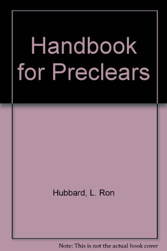 Stock image for Handbook for Preclears for sale by ThriftBooks-Dallas