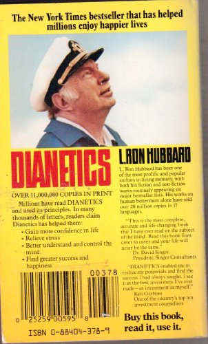 Imagen de archivo de Dianetics a la venta por ! Turtle Creek Books  !