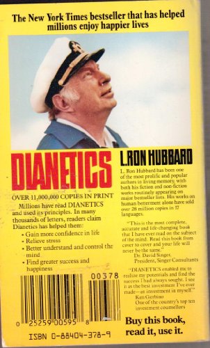 Stock image for Dianetics for sale by ThriftBooks-Dallas