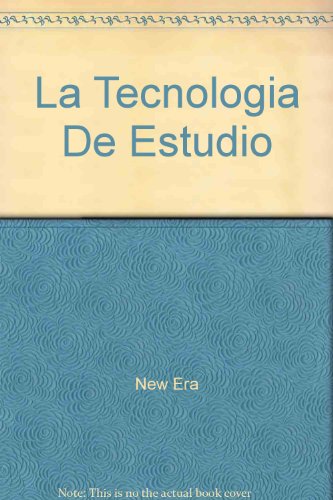 Stock image for La Tecnologia De Estudio for sale by Hawking Books