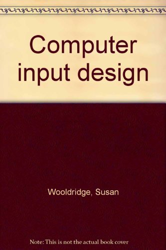 Imagen de archivo de Computer Input Design a la venta por BookDepart