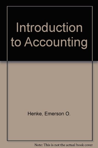 Imagen de archivo de Introduction to accounting;: A conceptual approach, (The Management and communication series) a la venta por SecondSale