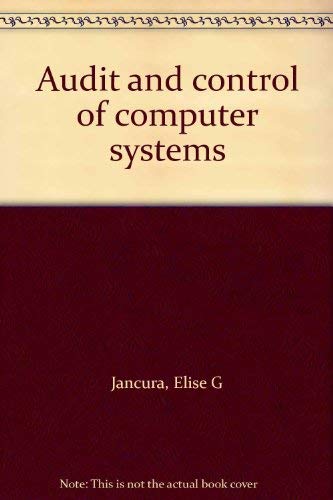 9780884052838: Audit and Control of Computer Systems