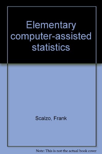 Imagen de archivo de Elementary Computer-Assisted Statistics a la venta por UHR Books