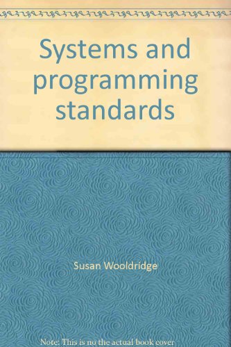 Imagen de archivo de Systems and Programming Standards a la venta por BookDepart