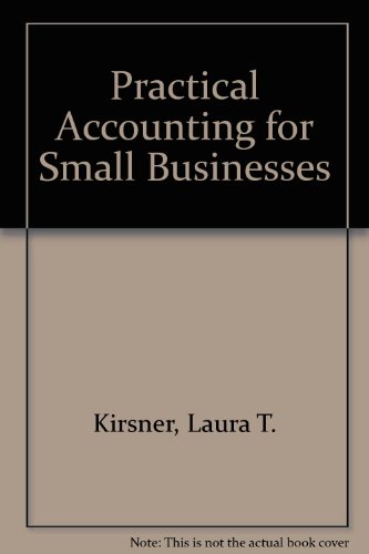 Stock image for Practical Accounting for Small Businesses for sale by Better World Books