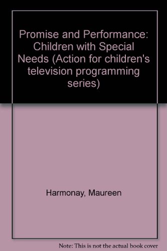 9780884101710: Children with Special Needs (v. 1) (Promise and Performance)