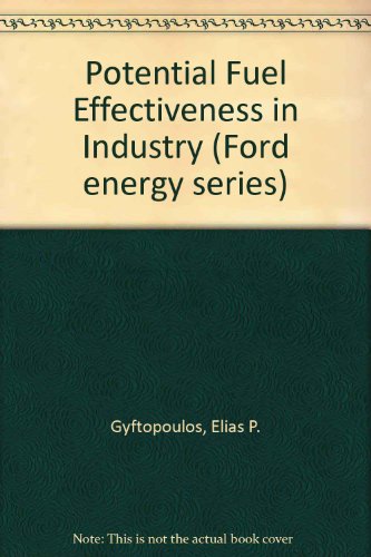 Stock image for Potential Fuel Effectiveness in Industry for sale by Better World Books
