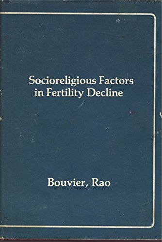 Imagen de archivo de Socioreligious factors in fertility decline a la venta por Zubal-Books, Since 1961