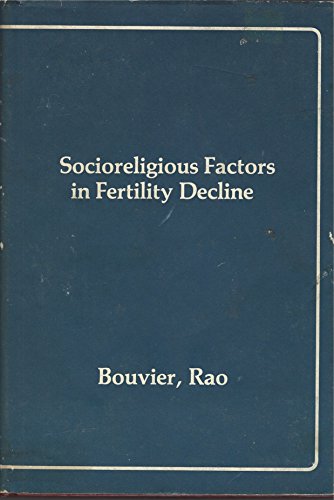 9780884103523: Socioreligious factors in fertility decline