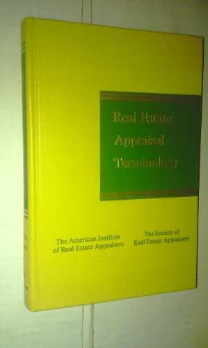 Stock image for Real Estate Appraisal Terminology for sale by Jenson Books Inc