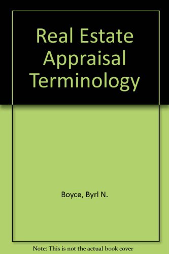 9780884105978: Real Estate Appraisal Terminology
