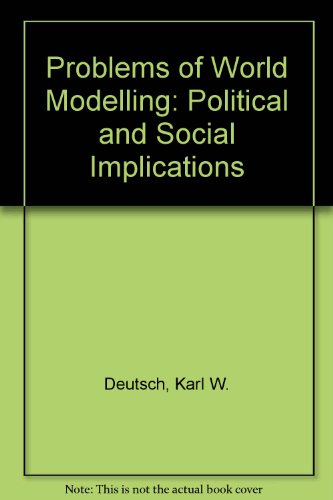 Imagen de archivo de Problems of world modeling: Political and social implications a la venta por ThriftBooks-Atlanta