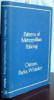 Stock image for Patterns of metropolitan policing for sale by Solr Books