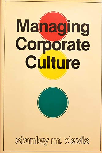 Imagen de archivo de Managing corporate culture a la venta por Hafa Adai Books