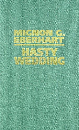 9780884117612: Hasty Wedding