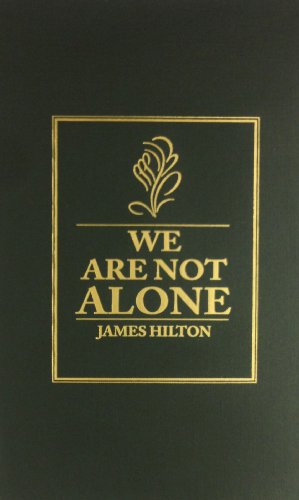 Stock image for We Are Not Alone for sale by Front Cover Books