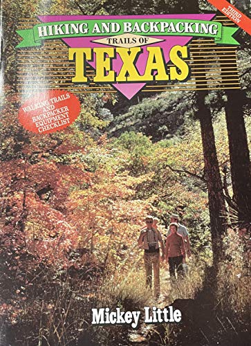 Imagen de archivo de Hiking and Backpacking Trails of Texas a la venta por HPB-Diamond
