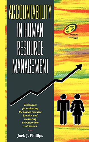 Beispielbild fr Accountability in Human Resource Management zum Verkauf von Better World Books