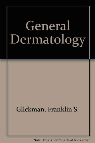 Imagen de archivo de General Dermatology a la venta por Defunct Books