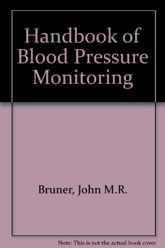 Stock image for Handbook of blood pressure monitoring for sale by Wonder Book