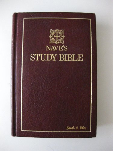 Beispielbild fr Naves Study Bible (Authorized version with alternate marginal tr zum Verkauf von Hawking Books