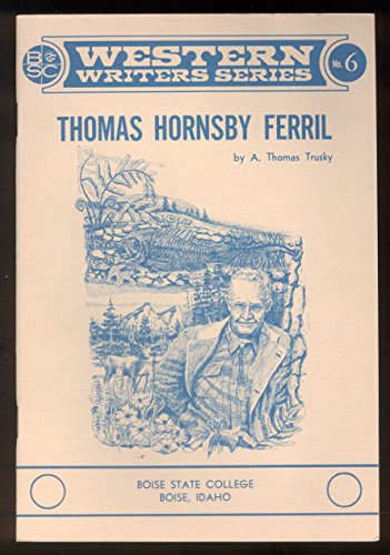 Stock image for THOMAS HORNSBY FERRIL for sale by Amanda Patchin
