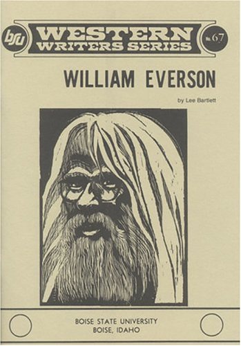 9780884300410: William Everson (Boise State University Western Writers Series,67)