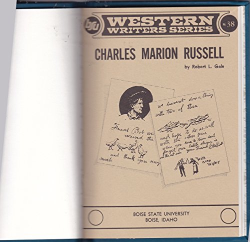 9780884300625: Charles Marion Russell (Boise State University western writers series)