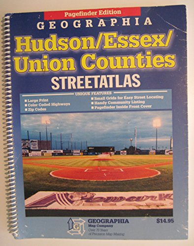 Streetatlas Hudson/Essex/Union Counties