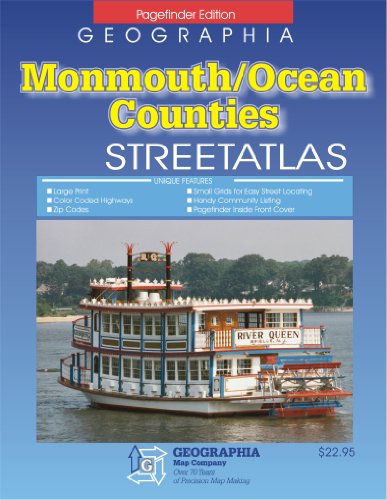 9780884333135: Monmouth/Ocean Cos, NJ Atlas