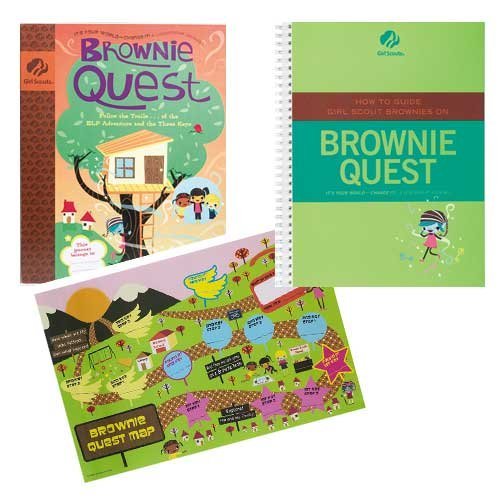 Imagen de archivo de HOW TO GUIDE GIRL SCOUT BROWNIES ON BROWNIE QUEST [Spiral-bound] a la venta por Goodwill Southern California
