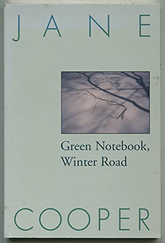 Beispielbild fr Green Notebook, Winter Road zum Verkauf von HPB-Red