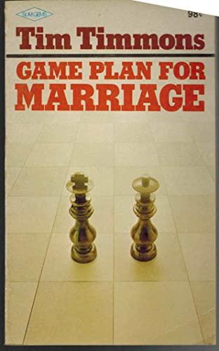 Beispielbild fr Game-plan for marriage zum Verkauf von Wonder Book