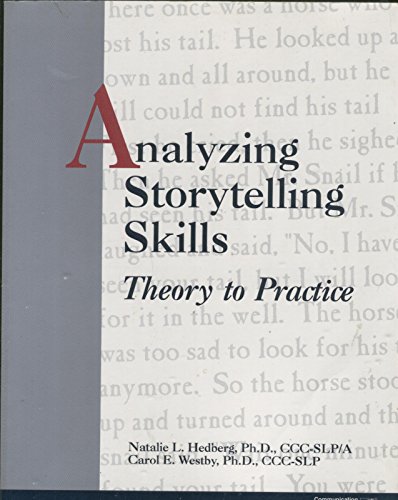 9780884500056: Analyzing Storytelling Skills: Theory to Practice