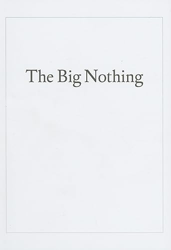 Stock image for The Big Nothing for sale by SecondSale