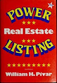 Beispielbild fr Power Real Estate Listing zum Verkauf von Better World Books