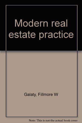 9780884622680: Modern real estate practice