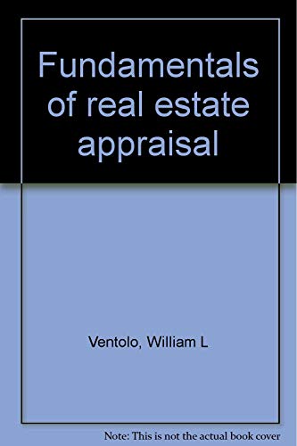 Beispielbild fr Fundamentals of real estate appraisal zum Verkauf von Bookmans