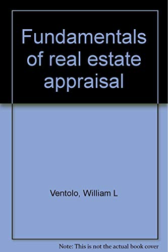 Stock image for Fundamentals of real estate appraisal for sale by Bookmans