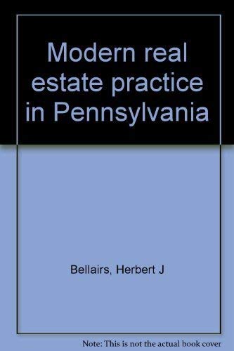 9780884622987: Title: Modern real estate practice in Pennsylvania