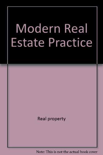 Stock image for Modern Real Estate Practice for sale by Wonder Book