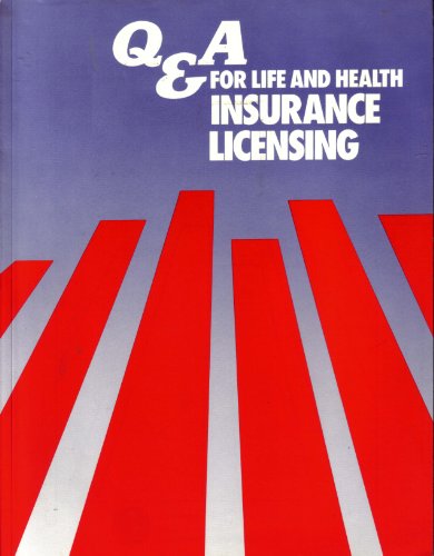 Q and A for Life and Health Insurance Licensing (9780884628538) by Olson, Thomas; Dearborn Financial Institute