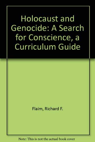 9780884640448: Holocaust and Genocide: A Search for Conscience, a Curriculum Guide