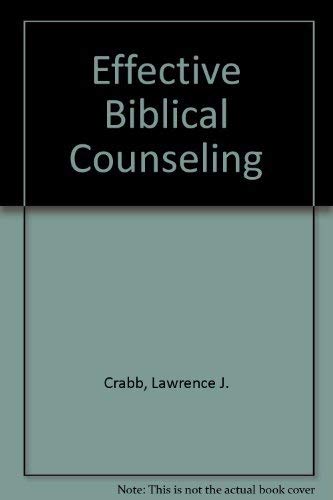 9780884691877: Effective Biblical Counseling