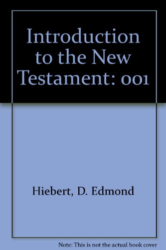 Stock image for Introduction to the New Testament, Vol. 1 for sale by Half Price Books Inc.