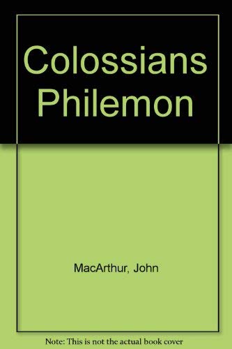 9780884692362: Colossians Philemon